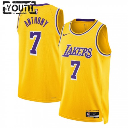 Dres Los Angeles Lakers Carmelo Anthony 7 Nike 2022-23 Icon Edition Zlato Swingman - Dječji